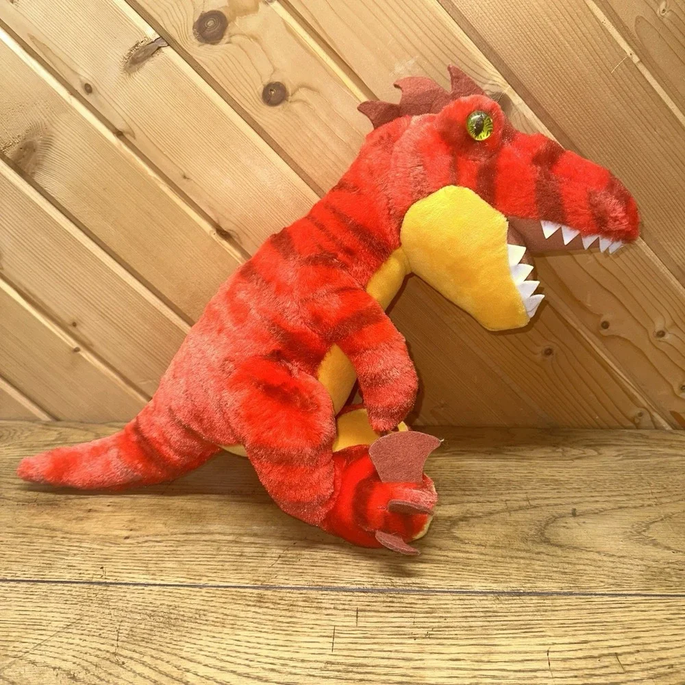 Build‎ A Bear Workshop BAB Red Raptor Dinosaur 16